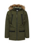 JACK & JONES Parka de iarnă 'Rocket' maro deschis / oliv / negru - Pled.ro