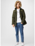 JACK & JONES Parka de iarnă 'Rocket' maro deschis / oliv / negru - Pled.ro