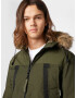 JACK & JONES Parka de iarnă 'Rocket' maro deschis / oliv / negru - Pled.ro