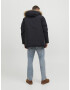 JACK & JONES Parka de iarnă 'SAKER' maro deschis / negru - Pled.ro