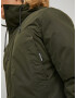 JACK & JONES Parka de iarnă 'Winner' maro deschis / verde pin - Pled.ro