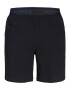 JACK & JONES Pijama scurtă 'AARON' negru / alb - Pled.ro