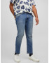 Jack & Jones Plus Jeans 'Glenn' albastru denim - Pled.ro