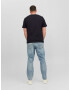 Jack & Jones Plus Tricou albastru / galben / alb - Pled.ro