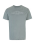 Jack & Jones Plus Tricou 'BOOSTER' albastru fumuriu / alb - Pled.ro