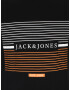 Jack & Jones Plus Tricou 'CYRUS' portocaliu / negru / alb - Pled.ro