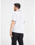 Jack & Jones Plus Tricou 'Paulos' negru / alb - Pled.ro