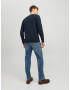 JACK & JONES Pulover 'Albert' albastru marin / galben / roșu pastel - Pled.ro