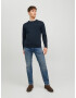 JACK & JONES Pulover 'Albert' albastru marin / galben / roșu pastel - Pled.ro