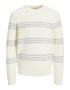 JACK & JONES Pulover bleumarin / alb - Pled.ro