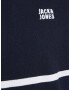 JACK & JONES Pulover bleumarin / alb - Pled.ro