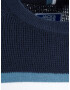 JACK & JONES Pulover bleumarin / albastru deschis / alb - Pled.ro