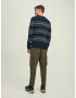 JACK & JONES Pulover bleumarin / albastru deschis / verde petrol - Pled.ro