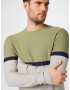 JACK & JONES Pulover bleumarin / oliv / alb murdar - Pled.ro