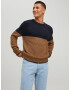 JACK & JONES Pulover 'Bradley' bleumarin / brocart - Pled.ro