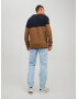 JACK & JONES Pulover 'Bradley' bleumarin / brocart - Pled.ro