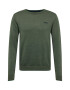 JACK & JONES Pulover 'BRANDY' bleumarin / verde smarald / verde amestecat - Pled.ro