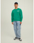 JACK & JONES Pulover 'Brink' bleumarin / verde / alb - Pled.ro