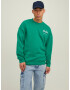 JACK & JONES Pulover 'Brink' bleumarin / verde / alb - Pled.ro