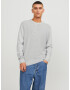 JACK & JONES Pulover 'BROOKLYN' gri deschis - Pled.ro