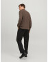 JACK & JONES Pulover 'COSY' ciocolatiu - Pled.ro