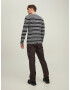 JACK & JONES Pulover gri amestecat / negru / alb - Pled.ro