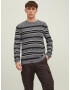 JACK & JONES Pulover gri amestecat / negru / alb - Pled.ro