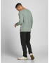 JACK & JONES Pulover 'Hill' gri / negru / alb - Pled.ro