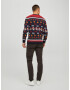 JACK & JONES Pulover 'Hoho' albastru noapte / galben / roșu / alb - Pled.ro