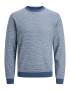 JACK & JONES Pulover 'JACK' albastru / alb - Pled.ro