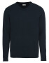 JACK & JONES Pulover 'JJEBASIC KNIT V-NECK' albastru noapte - Pled.ro