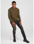 JACK & JONES Pulover 'JOSH' oliv / verde închis - Pled.ro