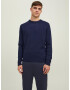 JACK & JONES Pulover 'Lambswool' albastru marin - Pled.ro