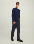 JACK & JONES Pulover 'Lambswool' albastru marin - Pled.ro