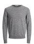 JACK & JONES Pulover 'Mark' gri deschis - Pled.ro