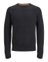 JACK & JONES Pulover maro deschis / negru - Pled.ro