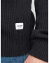 JACK & JONES Pulover maro deschis / negru - Pled.ro