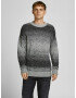 JACK & JONES Pulover 'Morgan' gri / negru - Pled.ro