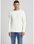 JACK & JONES Pulover 'Pannel' alb - Pled.ro