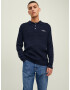 JACK & JONES Pulover 'Park' bleumarin / alb - Pled.ro