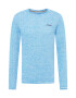 JACK & JONES Pulover 'PAUL' bleumarin / azuriu / alb - Pled.ro