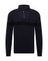 JACK & JONES Pulover 'PAUL' bleumarin / negru - Pled.ro