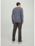 JACK & JONES Pulover 'Phil' bleumarin / alb - Pled.ro