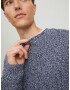 JACK & JONES Pulover 'Phil' bleumarin / alb - Pled.ro