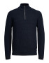 JACK & JONES Pulover 'Power' albastru noapte / alb - Pled.ro