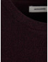 JACK & JONES Pulover roșu burgundy / negru - Pled.ro