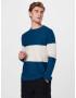 JACK & JONES Pulover 'SHAWN' crem / albastru - Pled.ro