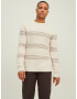 JACK & JONES Pulover 'SPORTY' bej / maro - Pled.ro