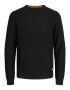 JACK & JONES Pulover 'Stanford' negru - Pled.ro