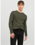 JACK & JONES Pulover verde închis - Pled.ro